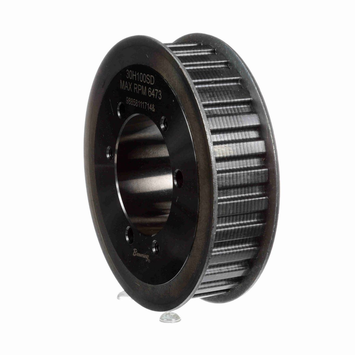 Browning Steel Bushed Bore Gearbelt Pulley - 30H100SD