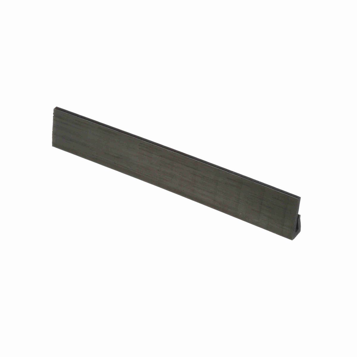 System Plast J-Leg: 1"W X 0.4"H X 240"L Black Nolu-SD - VG-J100-125T-SD-20