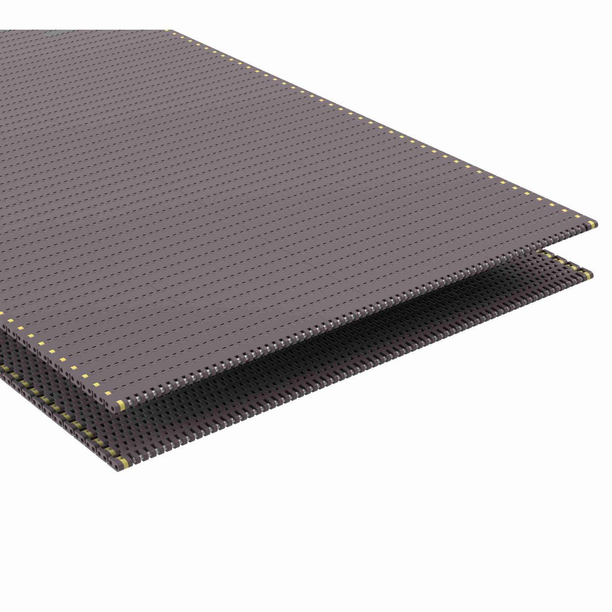 Rexnord 8505 Straight Running Solid Top, Material: Brown High Performance, Width: 8in, Pitch: 0.75in - HP8505-8