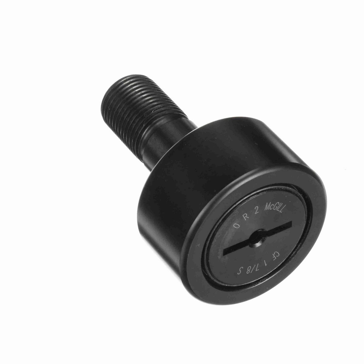 Опорный ролик с цапфой McGill CAMROL CF 1 7/8 S, цилиндрический, с уплотнением, со шлицем под отвёртку, дюймовый