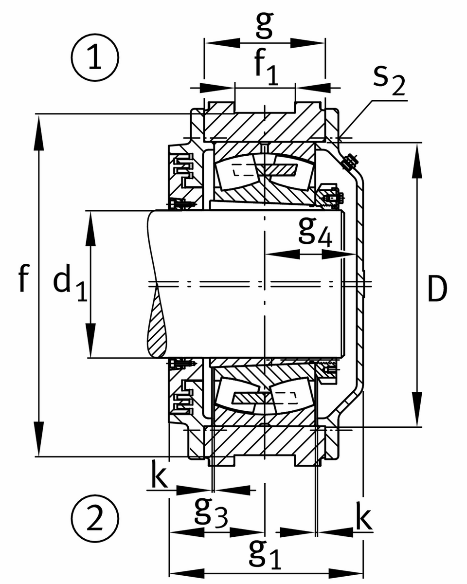 Корпус закрепляемого подшипника FAG SPA3160-H-W-Y-AL-D