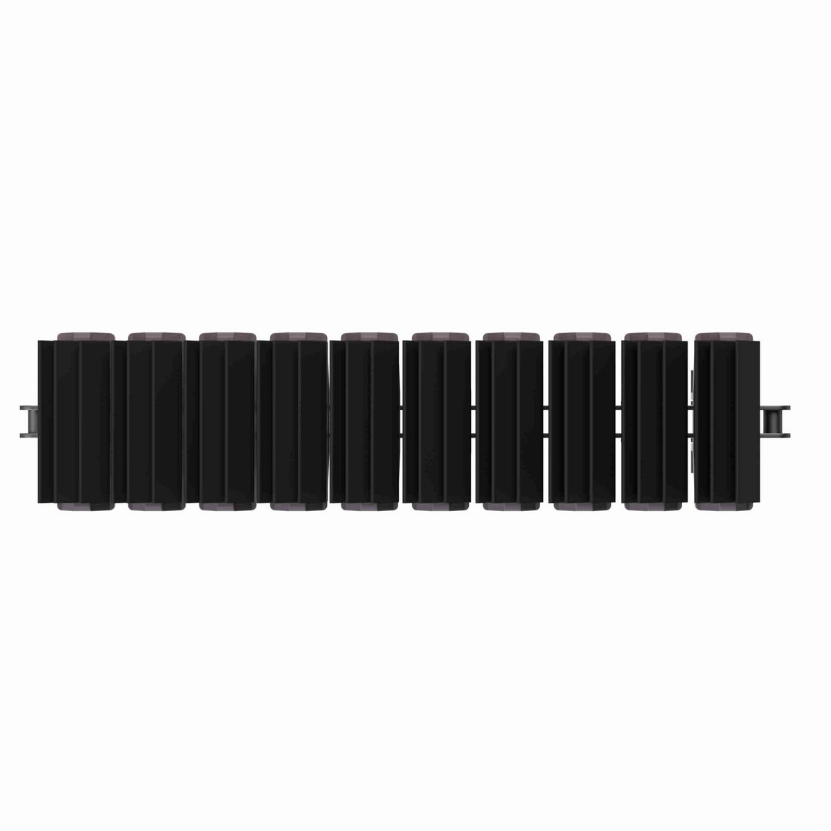 Rexnord 1873TAB SideGrip™ Side-flexing, Material: Brown High Performance, Width: 3.75in, Pitch: 1.5in - 81440051
