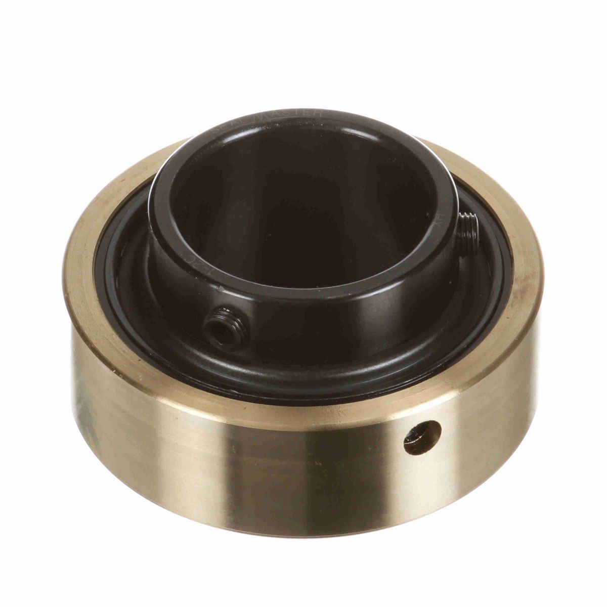 Sealmaster Mounted Insert Only Ball Bearing - 52100 Bearing Steel, Black Oxided - Setscrew Lock - AR-1-2C