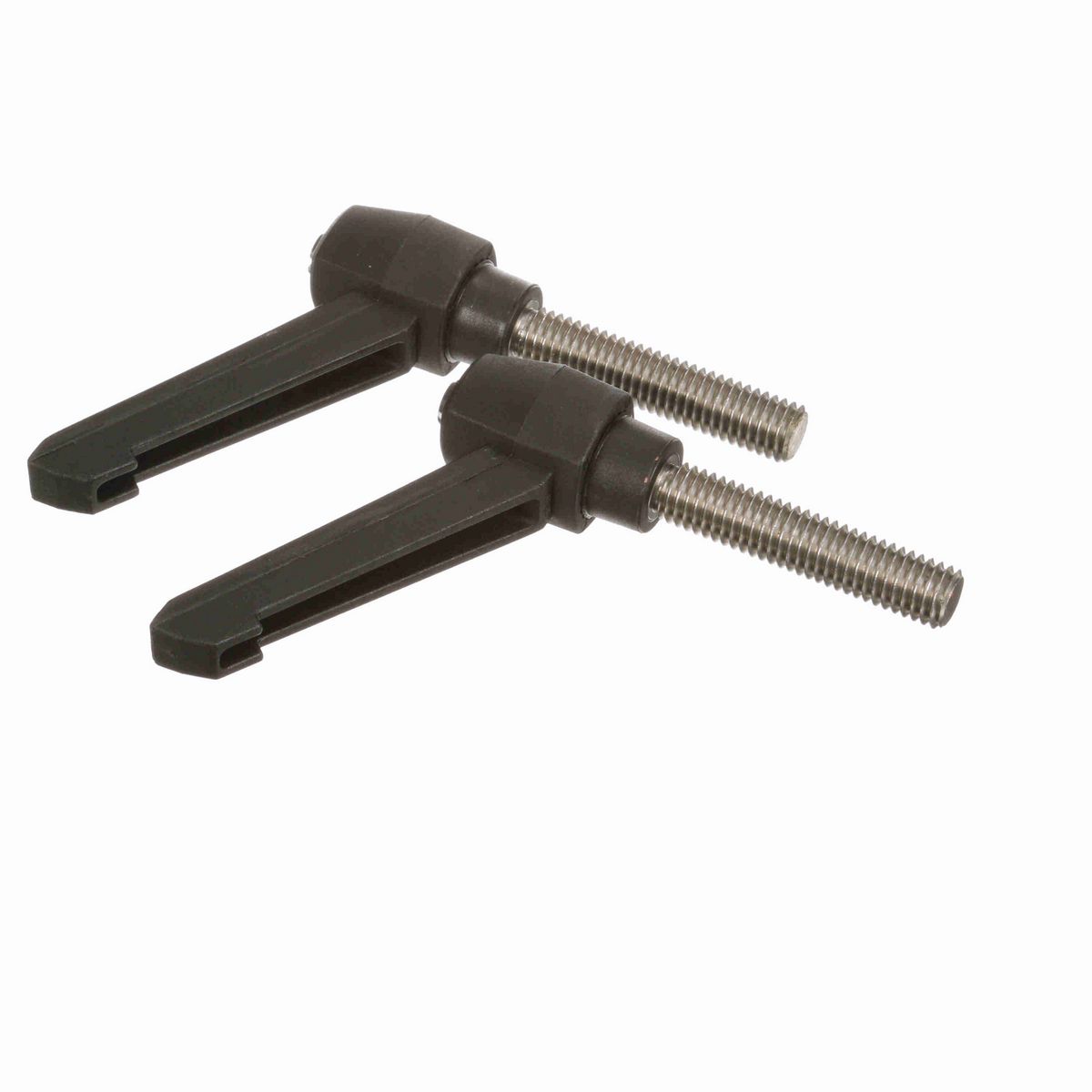 System Plast Ratchet Handle (Male); Thread: 1/2-13, Handle Length: 3.13-in Stud Length: 2.36-in, Color: Black - RH-30-BK-MS1213-60