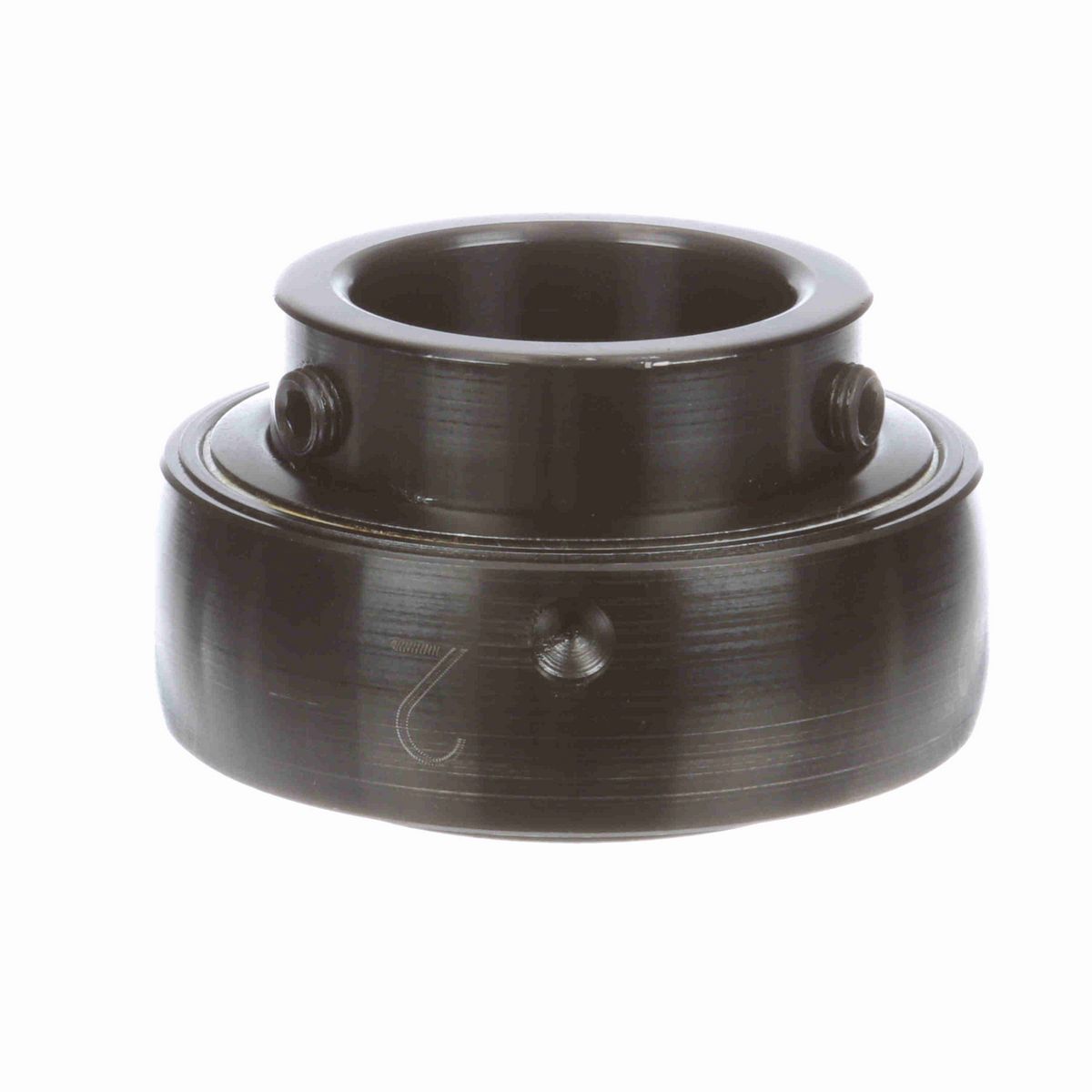 Sealmaster Mounted Insert Only Ball Bearing - 52100 Bearing Steel, Black Oxided - Setscrew Lock - 2-113