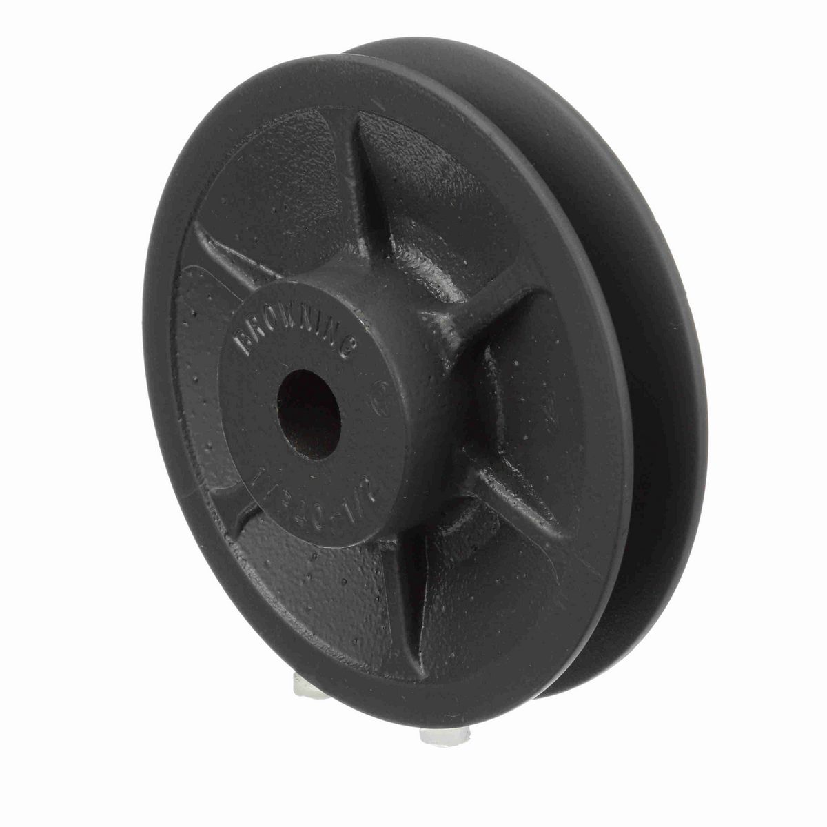 Browning 1 Groove Cast Iron Finish Bore FHP Variable Pitch Sheave - 1VP40X1/2