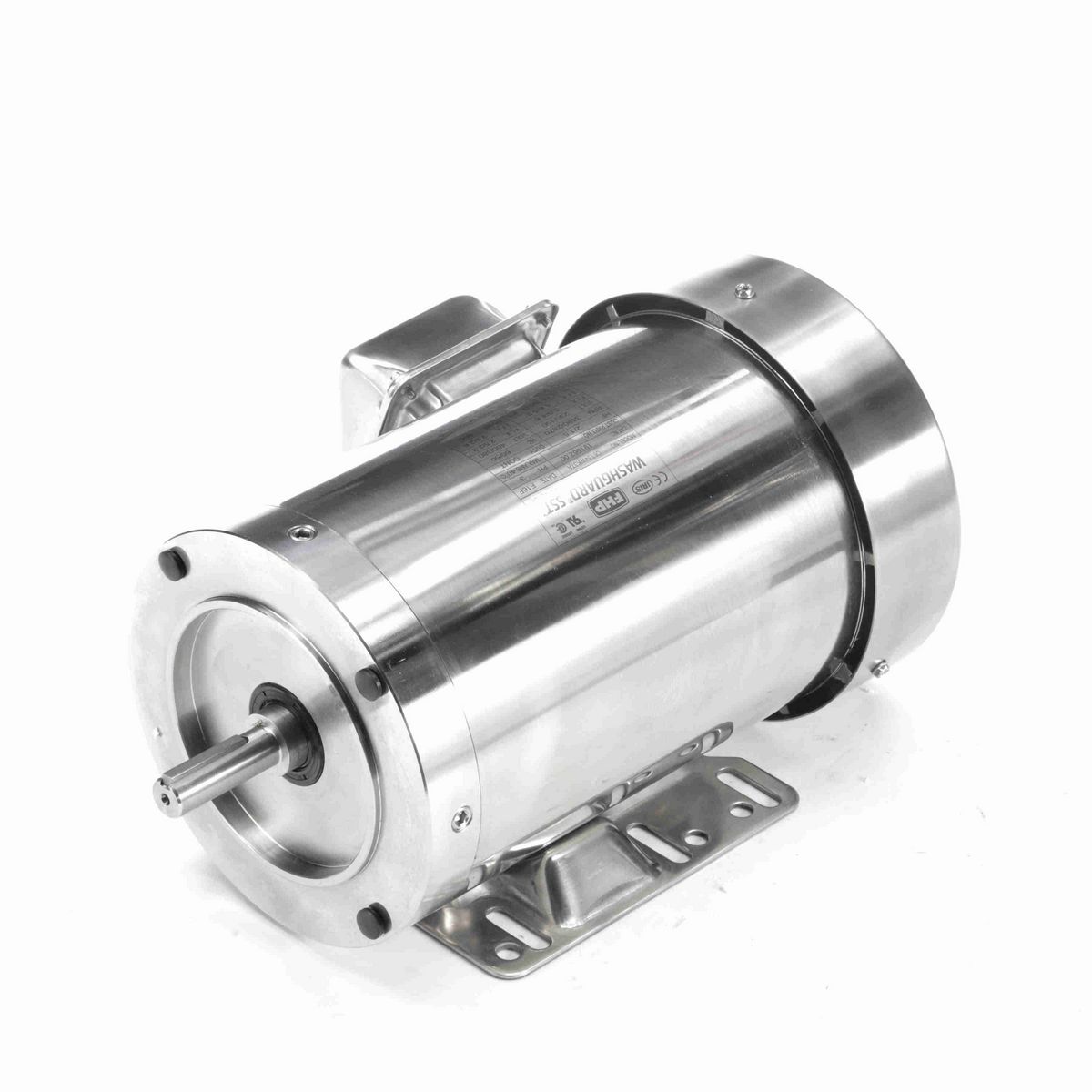 LEESON General Purpose Motor, 2 & 1.50 HP, 3 Ph, 60 & 50 Hz, 230/460 & 190/380 V, 3600 & 3000 RPM, 56HC Frame, TEFC - 191562.00