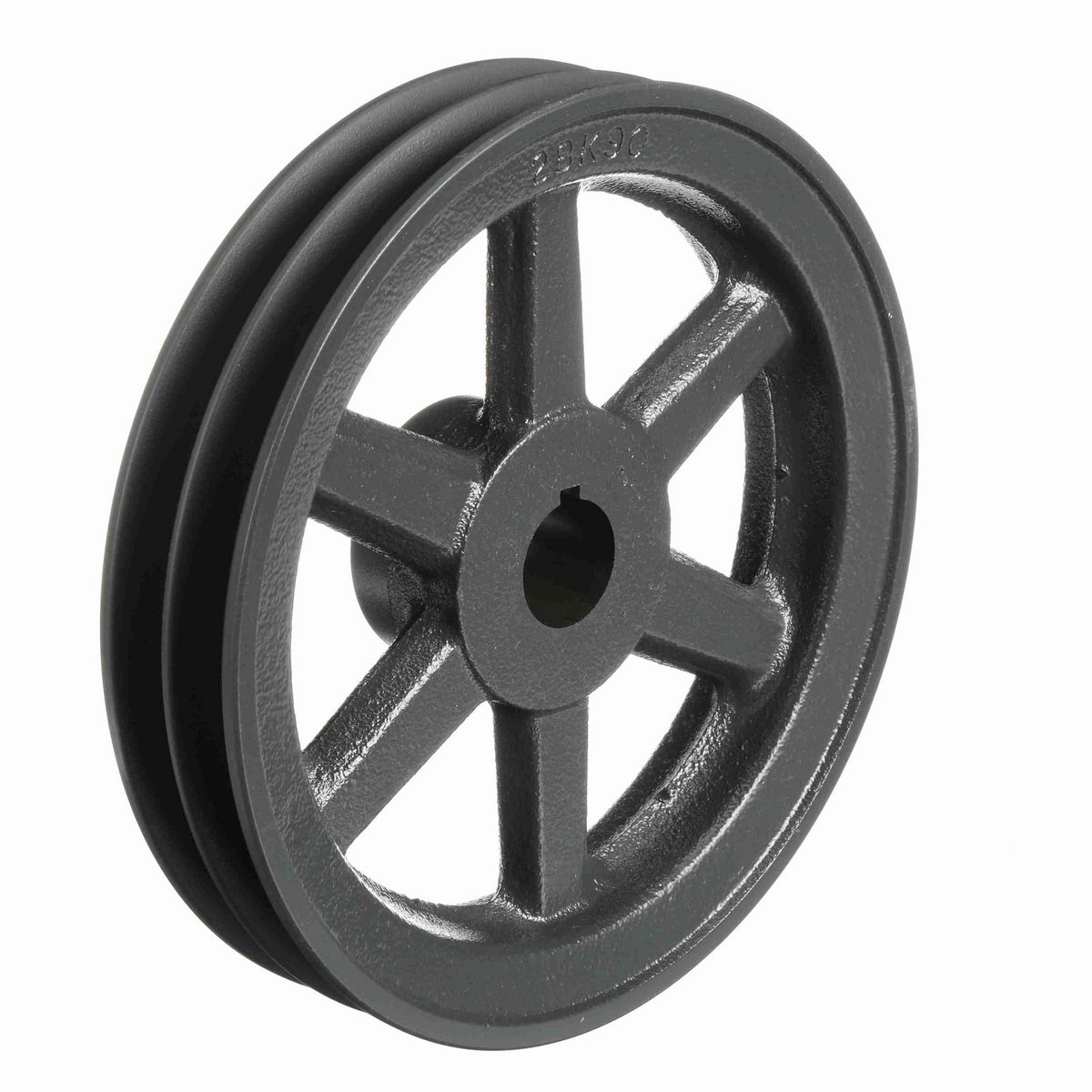 Browning 2 Groove Cast Iron FHP - Finished Bore Sheave - 2BK90X 1 3/16