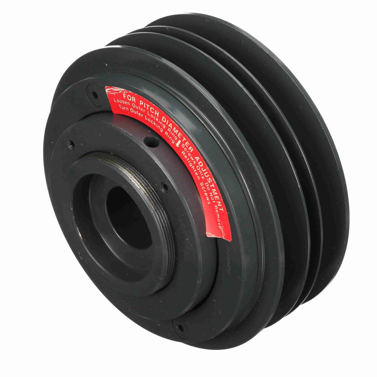 Browning 2 Groove Cast Iron Finished Bore Multiple Variable Pitch Sheave - 2MVP50B64X 1 3/8