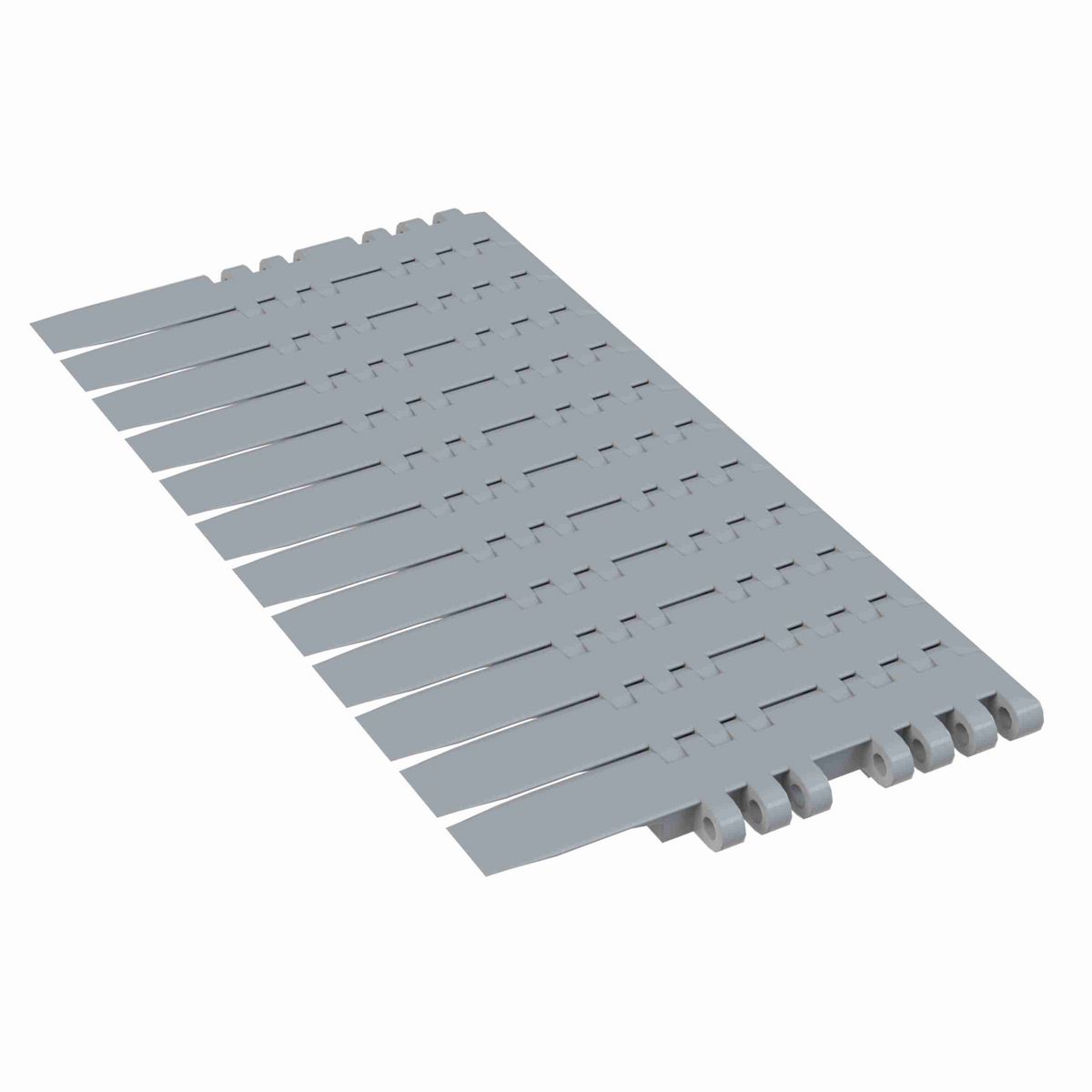 Rexnord 7705DTS Straight Running DTS®, Material: Silver Platinum Series™ X, Width: 4.5in, Pitch: 1in - 10295779