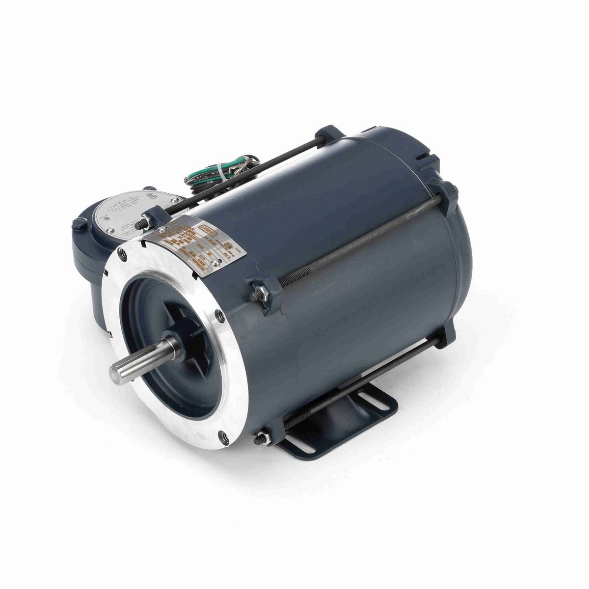 LEESON Explosion Proof Motor, 0.33 & 0.33 HP, 3 Ph, 60 & 50 Hz, 208-230/460 & 190/380 V, 1800 & 1500 RPM, 56C Frame, EPNV - 114626.00
