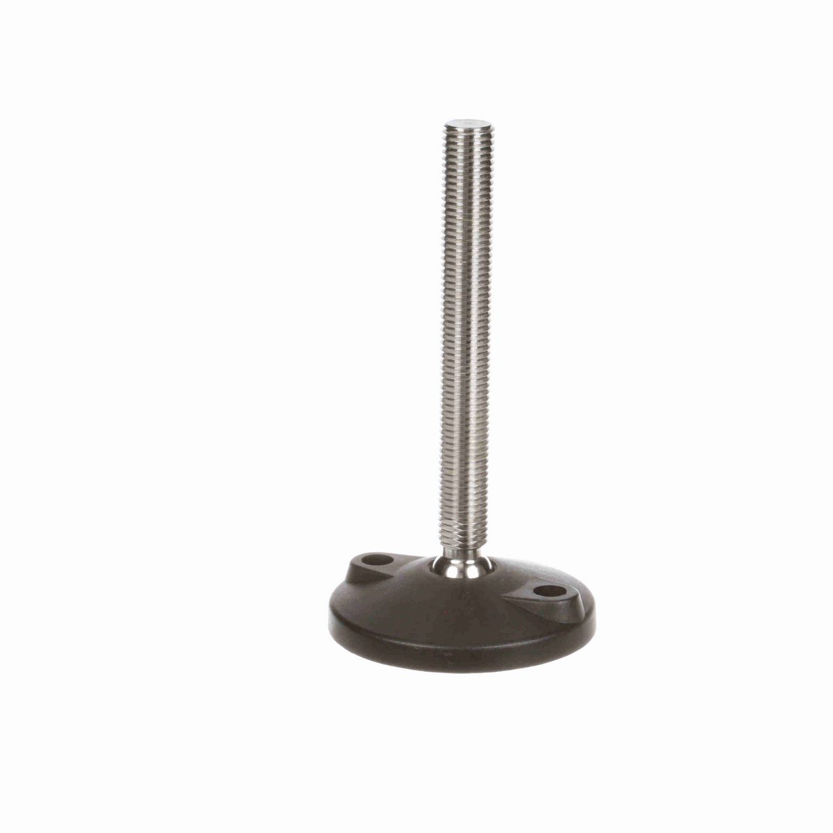 System Plast Fixed Plastic Leveler; Series: VG-511, Base Diameter: 4, Spindle Length: 6.09-mm, Thread: M20 - VG-511-02-SM20-L7T