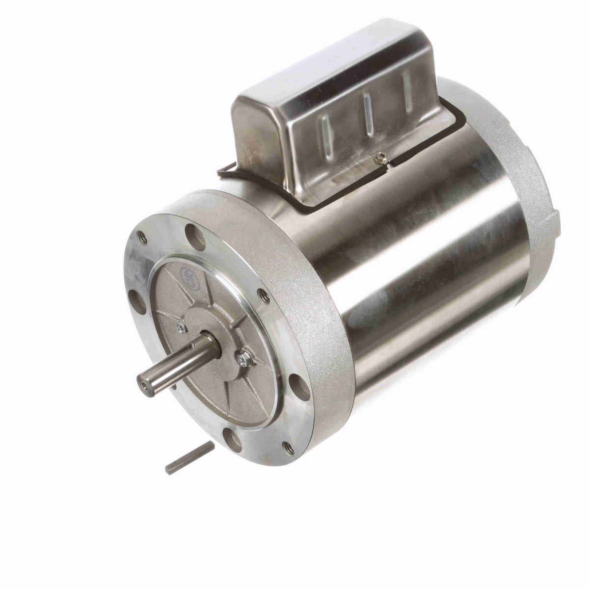 LEESON General Purpose Motor, 1 HP, 1 Ph, 60 Hz, 115/208-230 V, 1800 RPM, 56C Frame, TENV - 117497.00