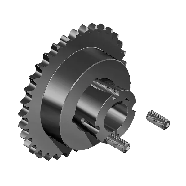 Однорядная звёздочка с отверстием под коническую втулку и односторонней ступицей, европейские стандарты (EN) SKF PHS 06B-1TB38