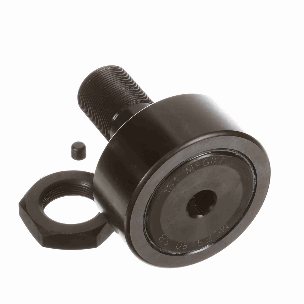Опорный ролик с цапфой McGill CAMROL MCFR 80 SB, бочкообразный, с уплотнением, с шестигранным отверстием, метрический