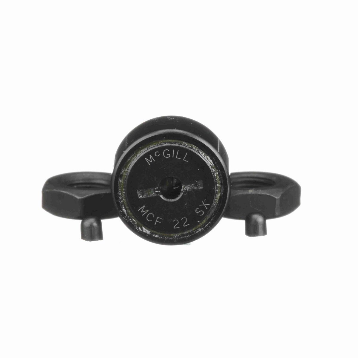 Опорный ролик с цапфой McGill CAMROL MCF 22 SX, цилиндрический, с уплотнением, со шлицем под отвёртку, метрический