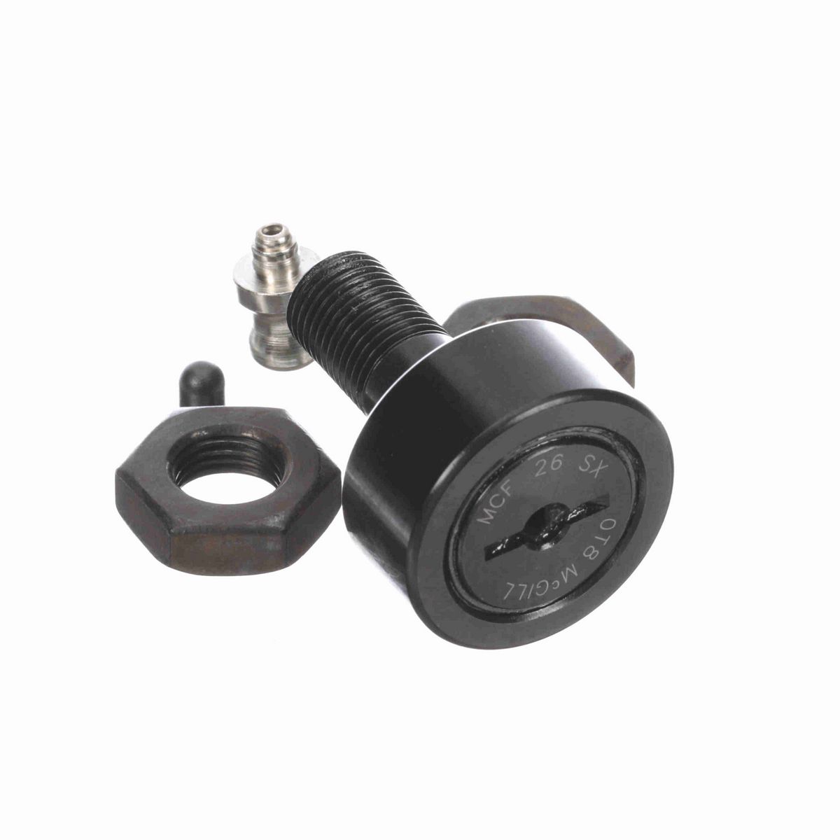 Опорный ролик с цапфой McGill CAMROL MCF 26 SX, цилиндрический, с уплотнением, со шлицем под отвёртку, метрический