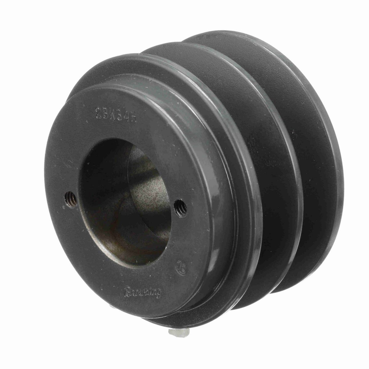 Browning 2 Groove Cast Iron FHP - Finished Bore Sheave - 2BK36X 1 3/8