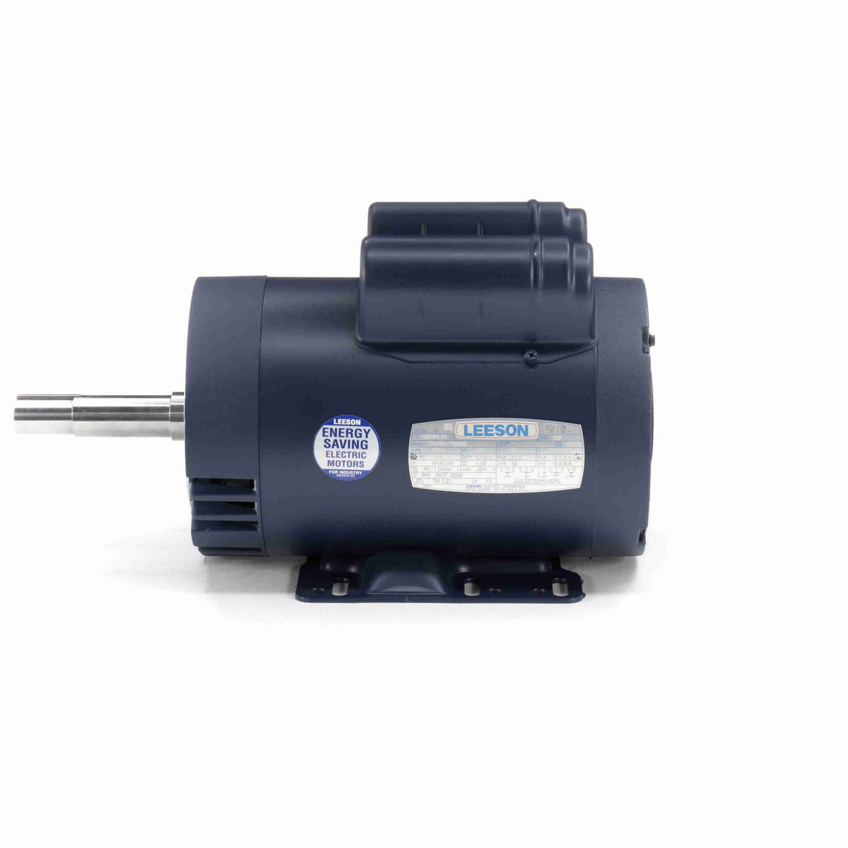 LEESON Close-Coupled Pump Motor, 1.50 HP, 1 Ph, 60 Hz, 115/230 V, 1800 RPM, 145JM Frame, DP - 120994.00