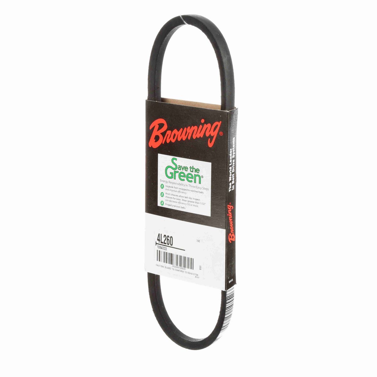 Browning Rubber FHP Belt - 4L260