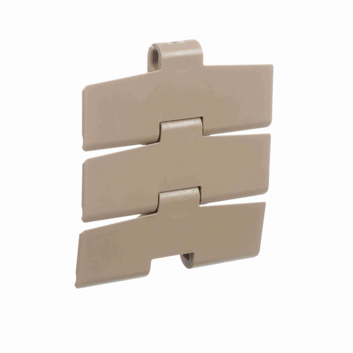 System Plast 880B Side-flexing Solid Top, Material: Tan Low Friction, Width: 4.5in, Pitch: 1.5in - LF880-K450