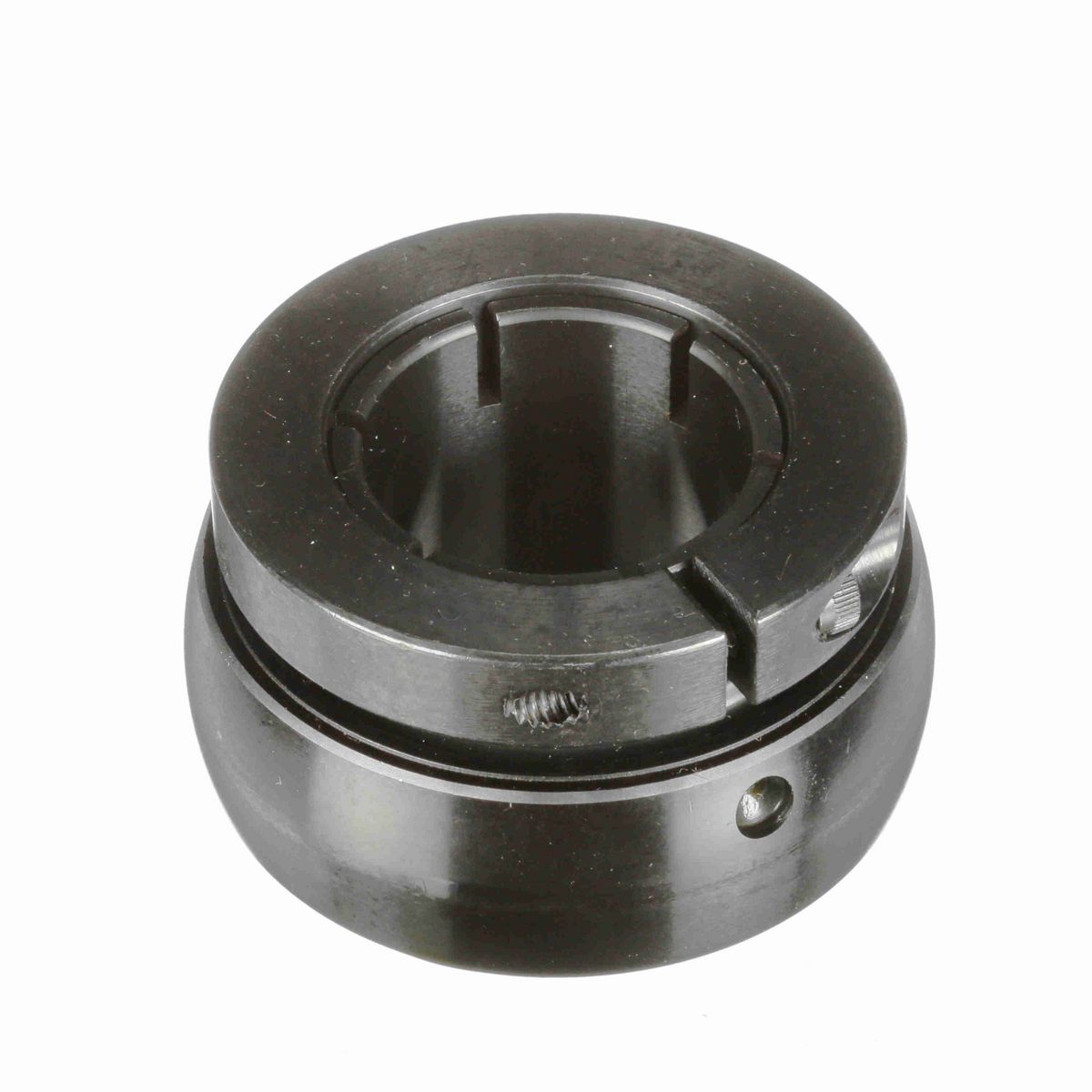 Sealmaster Mounted Insert Only Ball Bearing - 52100 Bearing Steel, Black Oxided - Concentric Lock - 2-012TC