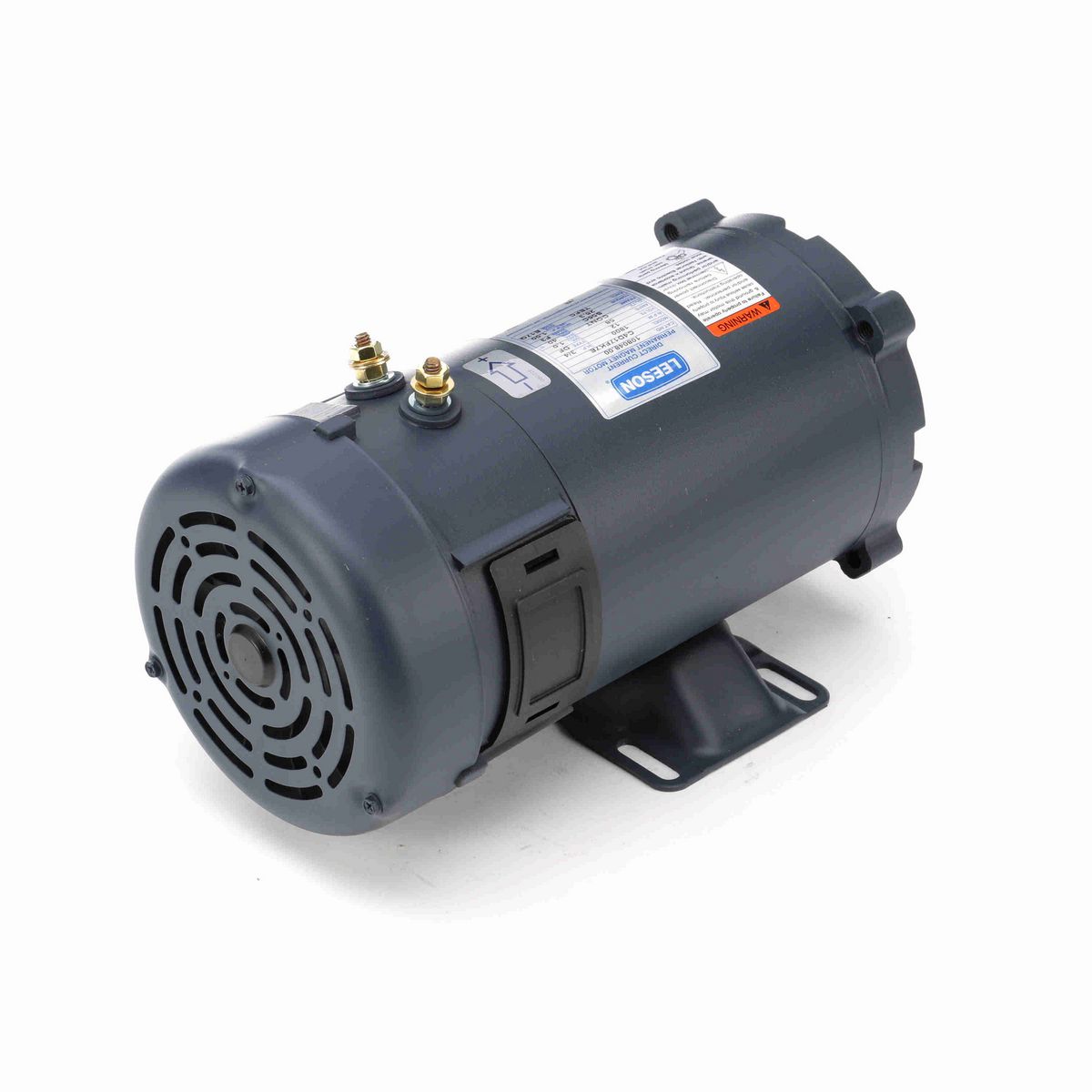 LEESON Low Voltage Motor, 0.75 HP, 12 V, 1800 RPM, S56C Frame, TEFC - 108048.00