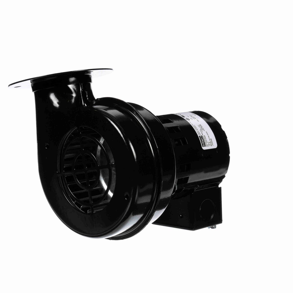 FASCO Round Outlet Shaded Pole Centrifugal Blower, 115 Volts, Flange: Yes - 50748-D500