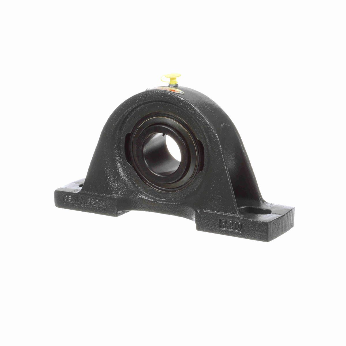 Sealmaster Mounted Cast Iron Two Bolt Pillow Block Ball Bearing - 52100 Bearing Steel, Black Oxided - Setscrew Lock - MHP-31