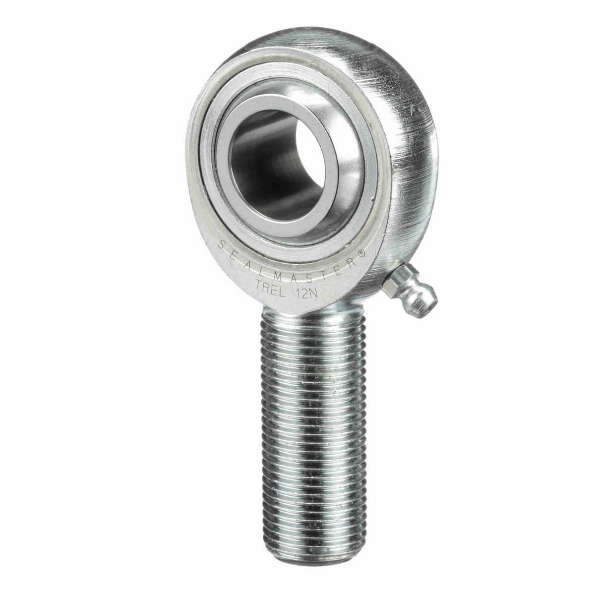 Sealmaster Male Rod End Bearing - Three-Piece Greasable Carbon Steel Race - TREL 12N