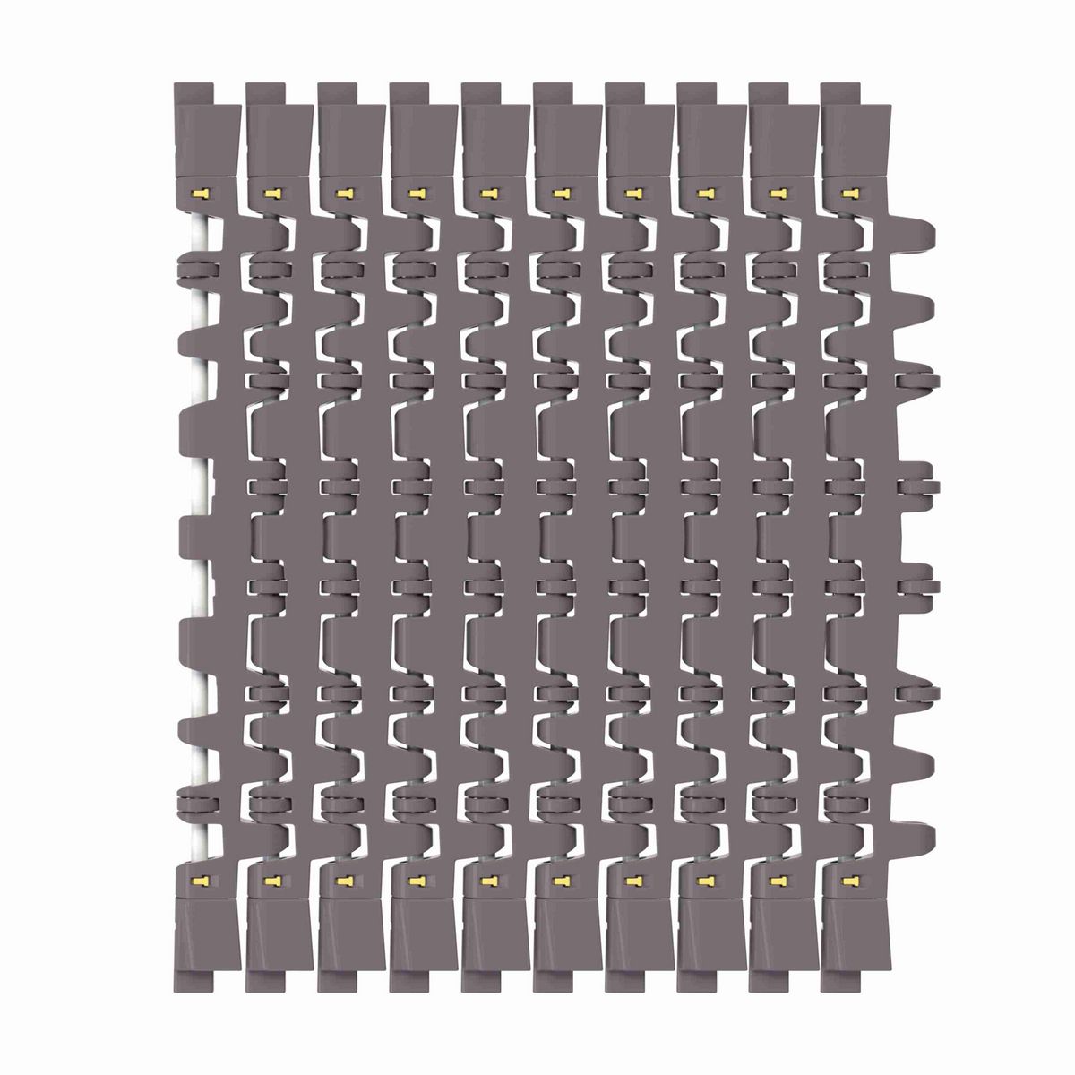 Rexnord 7963ST Side-flexing Low Backline Pressure, Material: Brown High Performance, Width: 18in, Pitch: 1.5in - 10400584