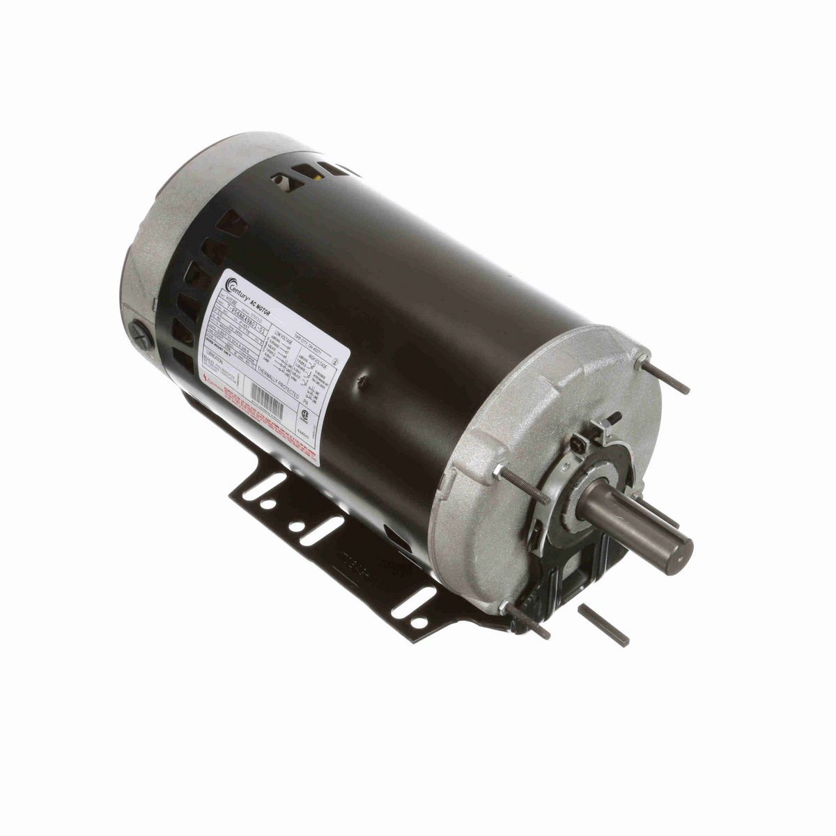 Century General Purpose Motor, 3.0 HP, 3 Ph, 60 Hz, 460/230 V, 3600 RPM, P145T Frame, ODP - H1038E
