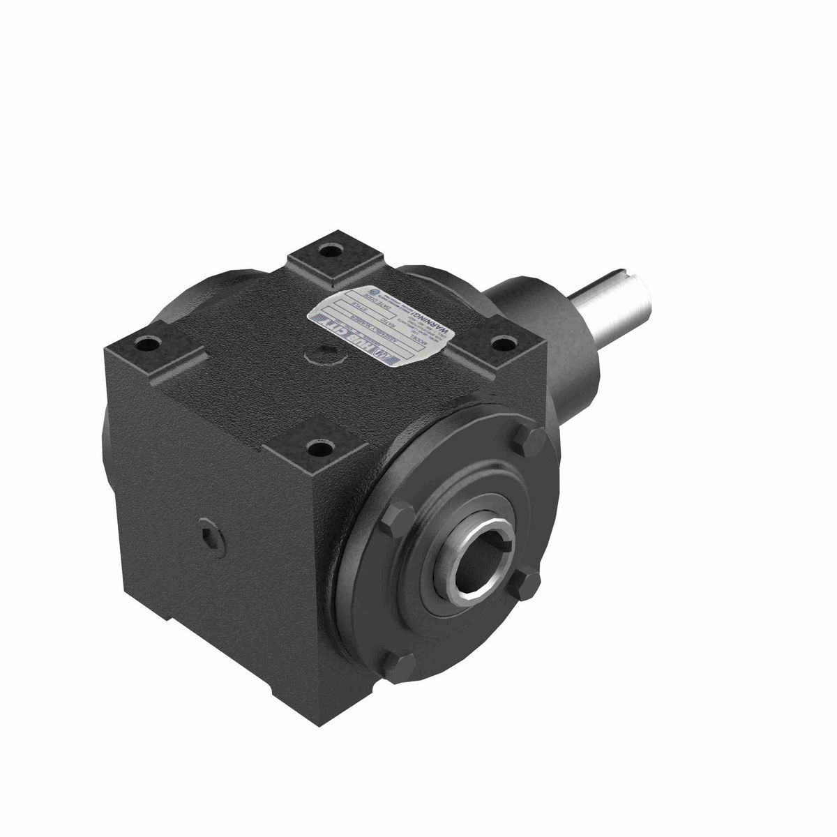 Hub City Bevel Gear Drives Cast Iron Bevel Reducer - 65 1/1 A,B SP 1.250