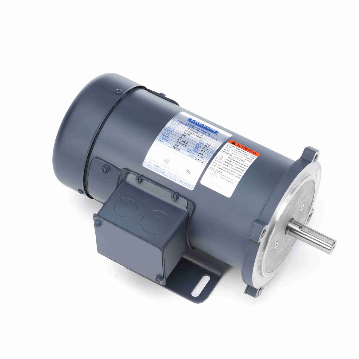 LEESON SCR Motor, 0.50 HP, 90 V, 1750 RPM, SS56C Frame, TEFC - 098000.00