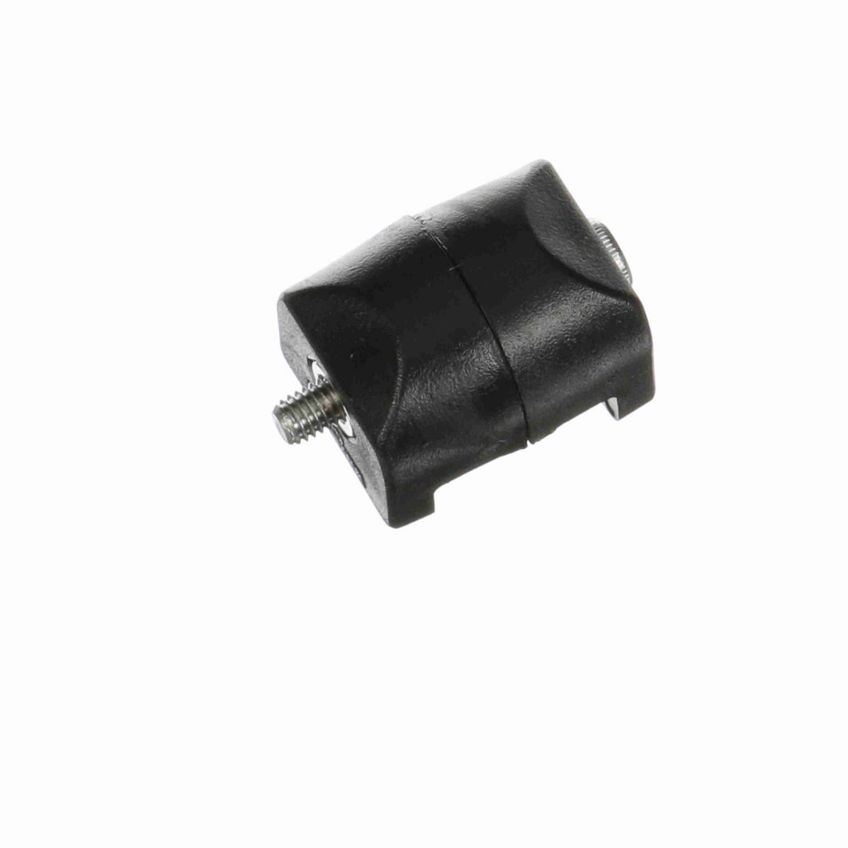 System Plast Panel Clamp, Acetal, 1/4", Black - SF-PC2-14