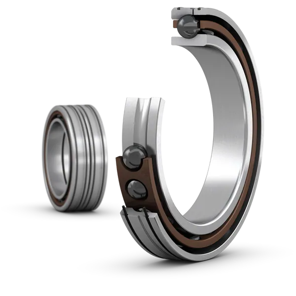 Согласованный комплект двух прецизионных высокоскоростных однорядных радиально-упорных шарикоподшипников типа E SKF 71916 ACE/HCP4ALDGA