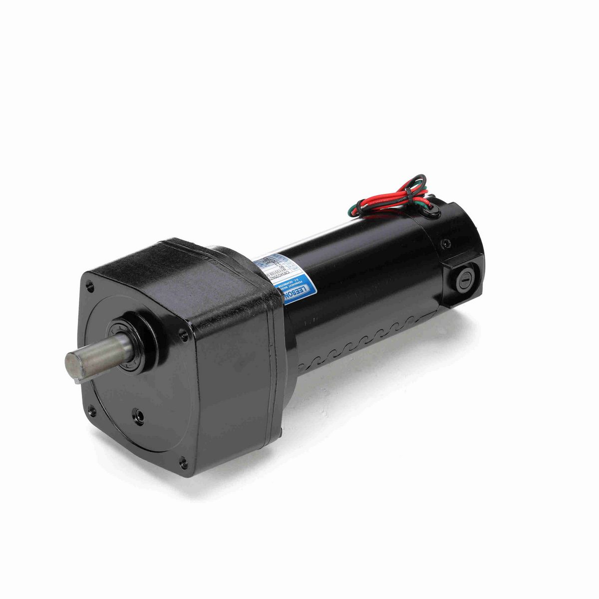 LEESON Parallel Shaft Gearmotor, 0.25 HP, 90 V, 50 RPM, 34 Frame, TENV - M1135109.00