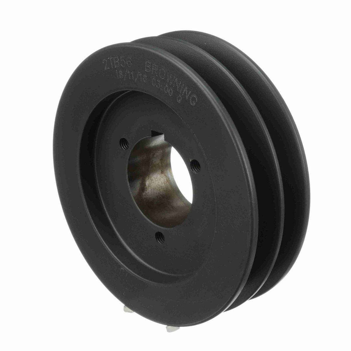 Browning 2 Groove Cast Iron Bushed Bore Multiple Sheave - 2TB56