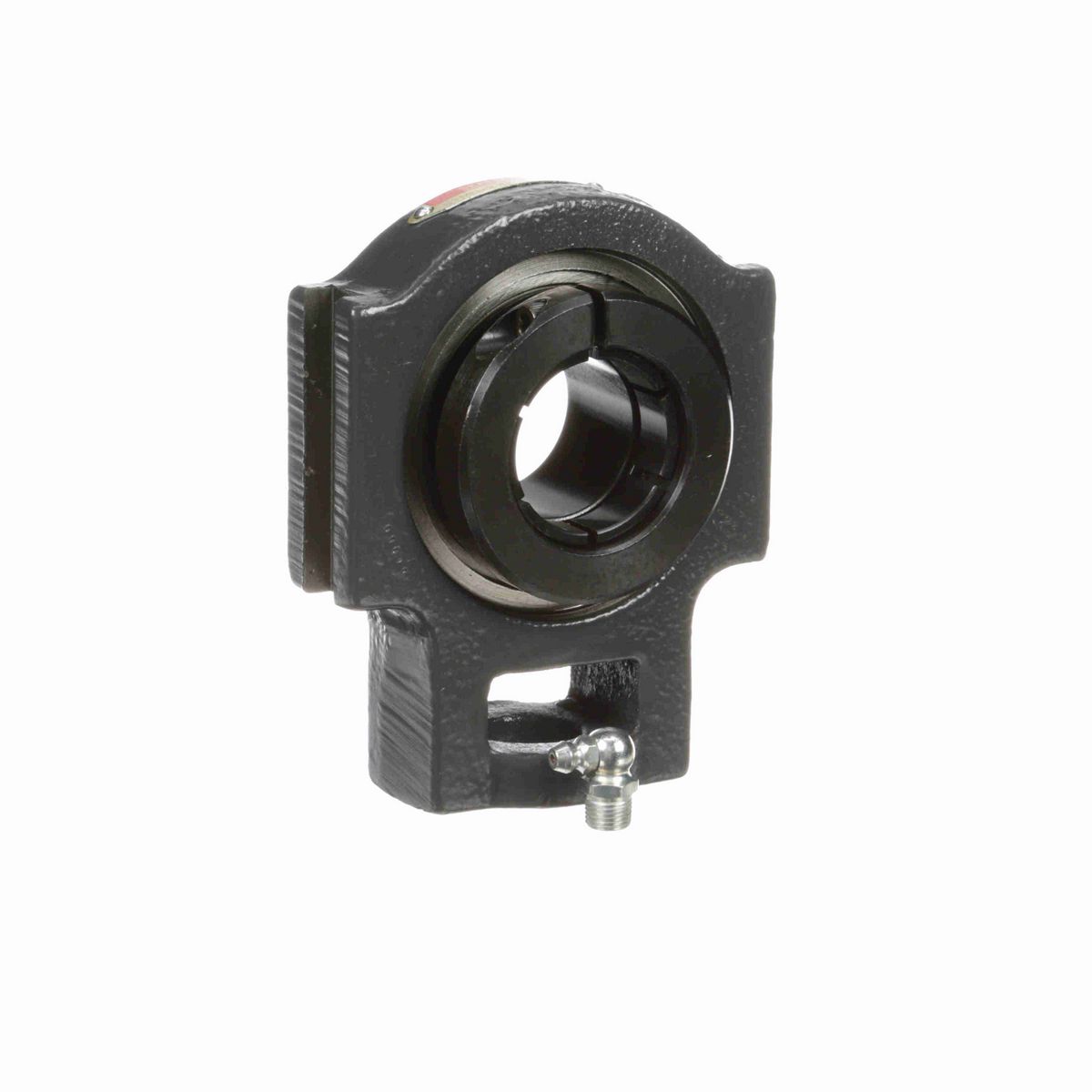 Sealmaster Mounted Cast Iron Wide Slot Take Up Housing & Frame Assembly Ball Bearing - 52100 Bearing Steel, Black Oxided - Concentric Lock - STMH-23T