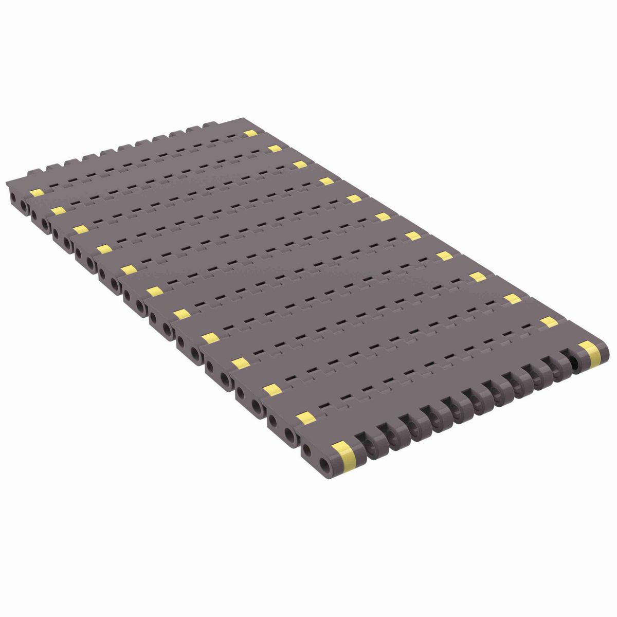 Rexnord 8505 Straight Running Solid Top, Material: Brown High Performance, Width: 4.5in, Pitch: 0.75in - 81418291