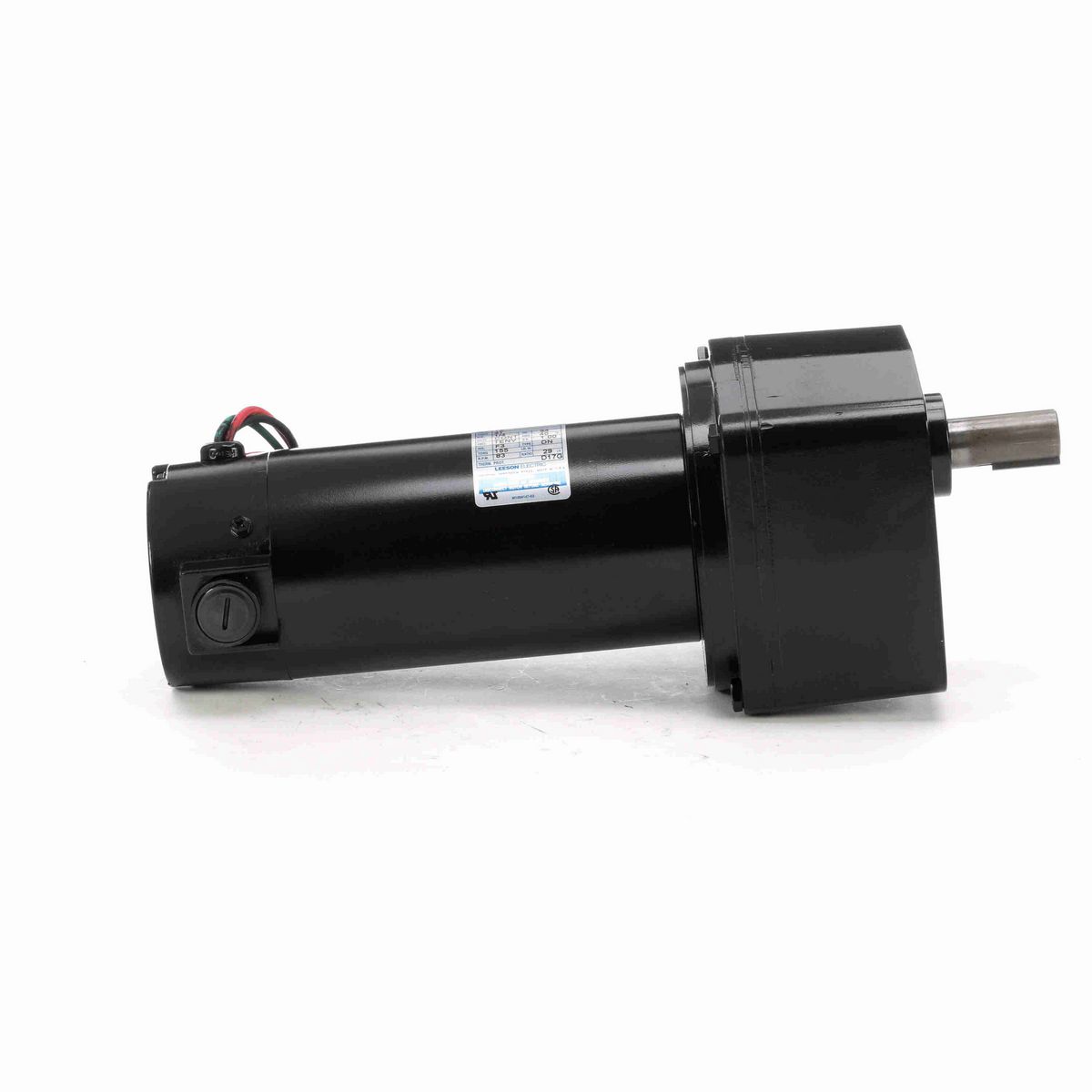 LEESON Parallel Shaft Gearmotor, 0.25 HP, 12 V, 83 RPM, 34 Frame, TENV - M1135246.00