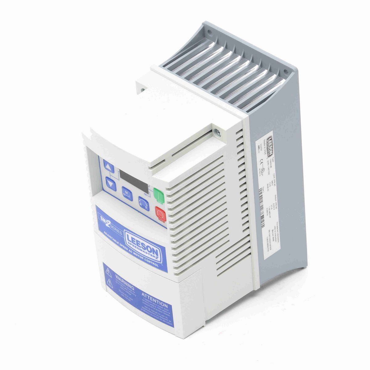 LEESON SM2 Vector NEMA 1 AC Drives, 2 HP, 480/590 V, 2.7 Amps - 174632.00