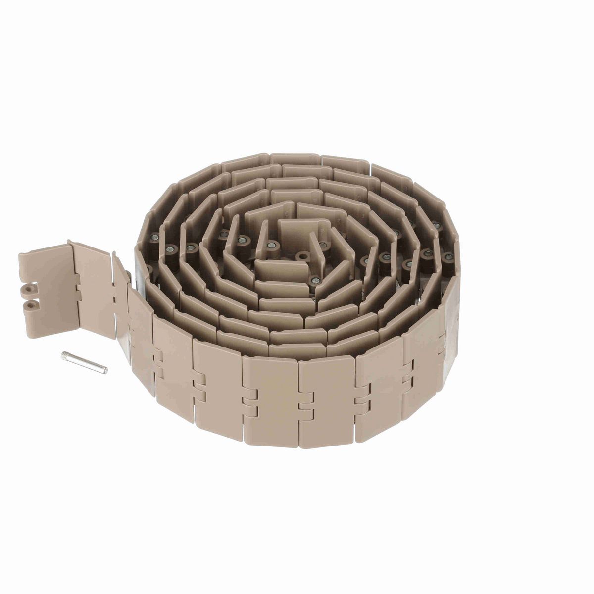 System Plast 820 Straight Running Solid Top, Material: Tan Low Friction, Width: 3.25in, Pitch: 1.5in - LF820-K325