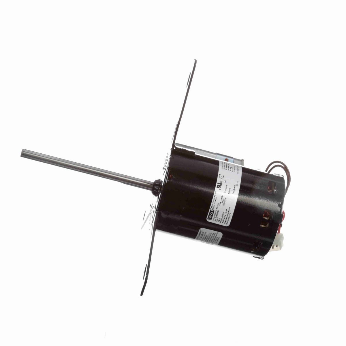 FASCO OEM Replacement Motor, 1/4 HP, 1 Ph, 60 Hz, 115 V, 1550 RPM, 2 Speed, 3.3" Diameter, OAO - D0346