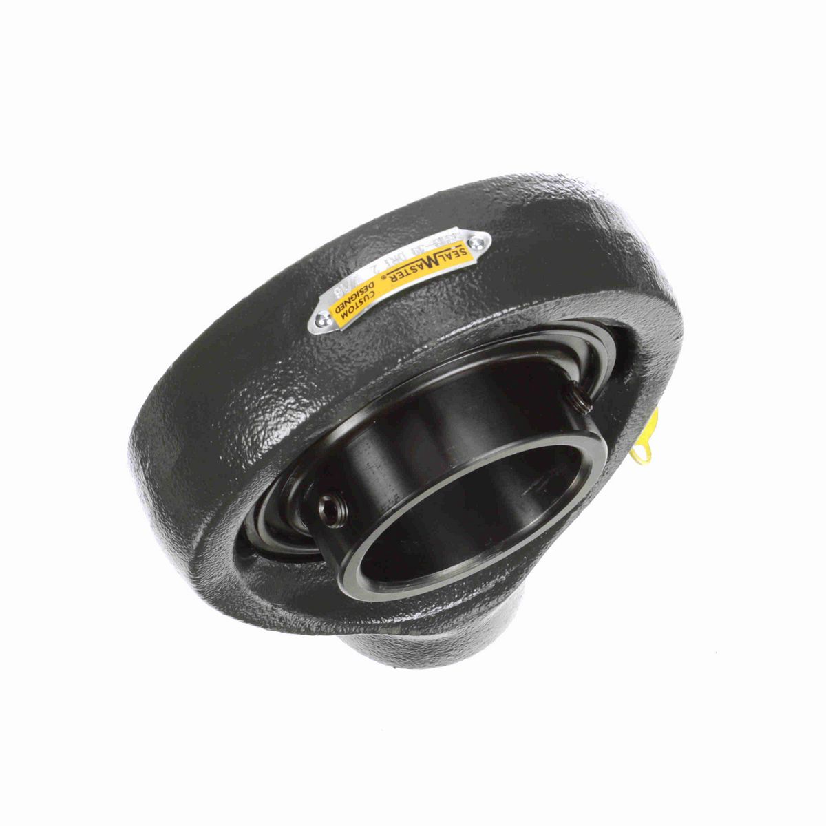 Sealmaster Mounted Cast Iron Hanger Unit Ball Bearing - 52100 Bearing Steel, Black Oxided - Setscrew Lock - High Contamination - SEHB-39 DRT