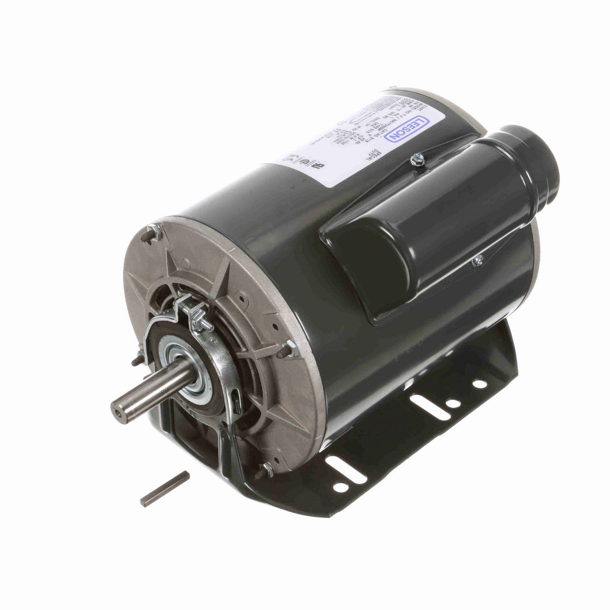 LEESON General Purpose Motor, 1 HP, 1 Ph, 60 Hz, 115/230 V, 1800 RPM, 56 Frame, DP - S116