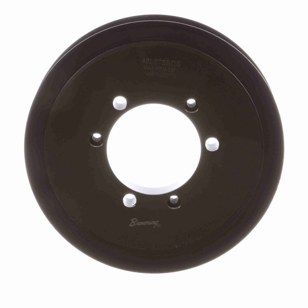 Browning Steel Bushed Bore Gearbelt Pulley - 48L075SDS