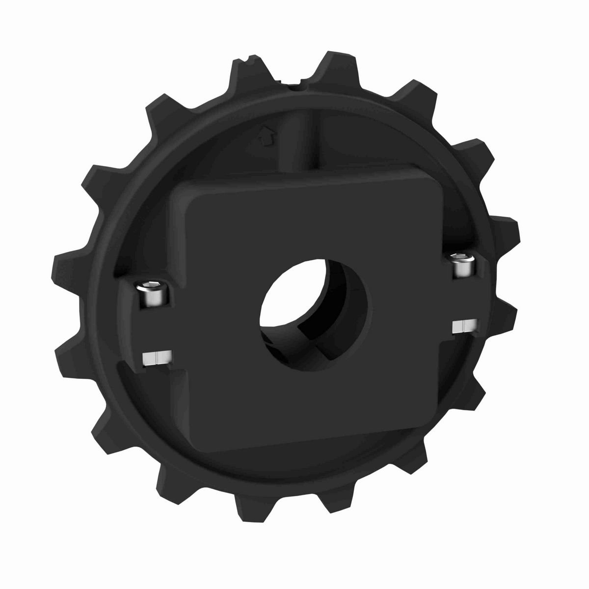 Rexnord 7950 Series Split Molded Nylon Sprocket with 16 Teeth and 1-1/2in Round Idler Bore - 614-167-6