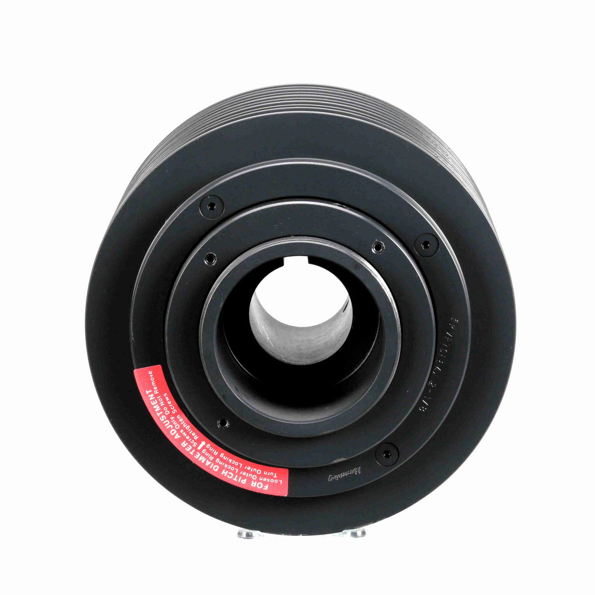 Browning 5 Groove Cast Iron Finished Bore Multiple Variable Pitch Sheave - 5MVP70B84X 2 1/8