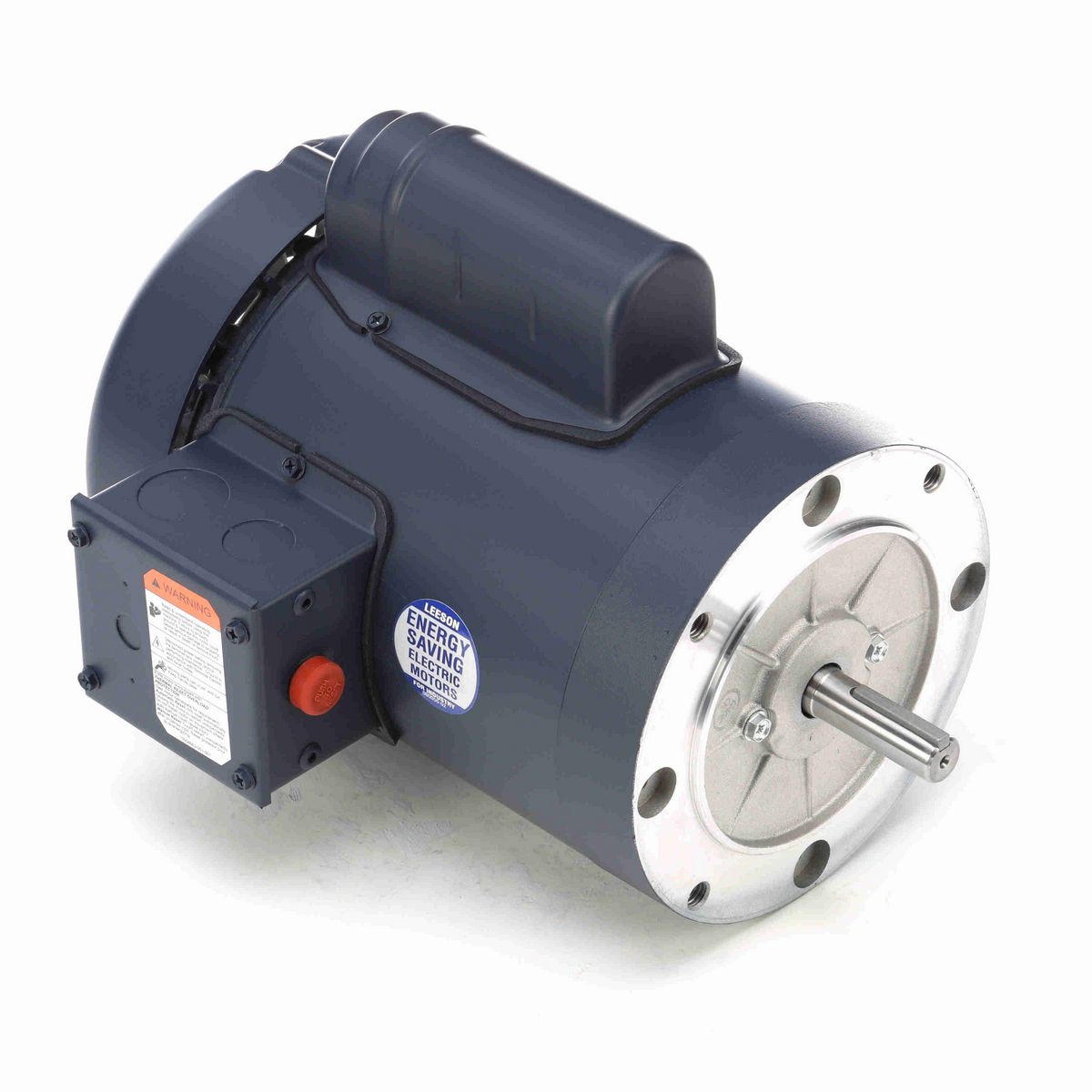 LEESON Special Voltage Motor, 0.75 HP, 1 Ph, 50 Hz, 110/220 V, 1500 RPM, 56C Frame, TEFC - 113923.00